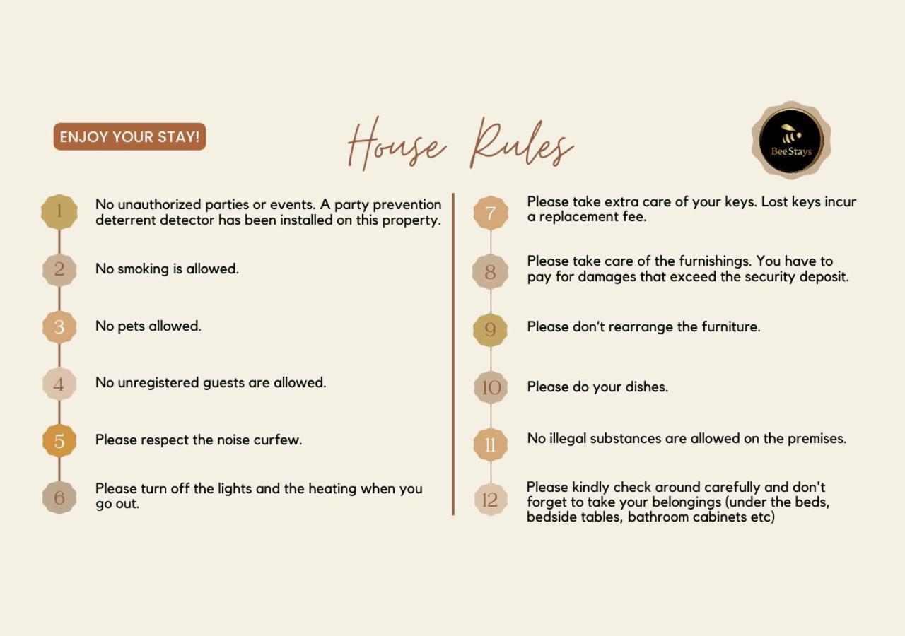 Bee Stays - Maliston House Great Sankey Eksteriør billede